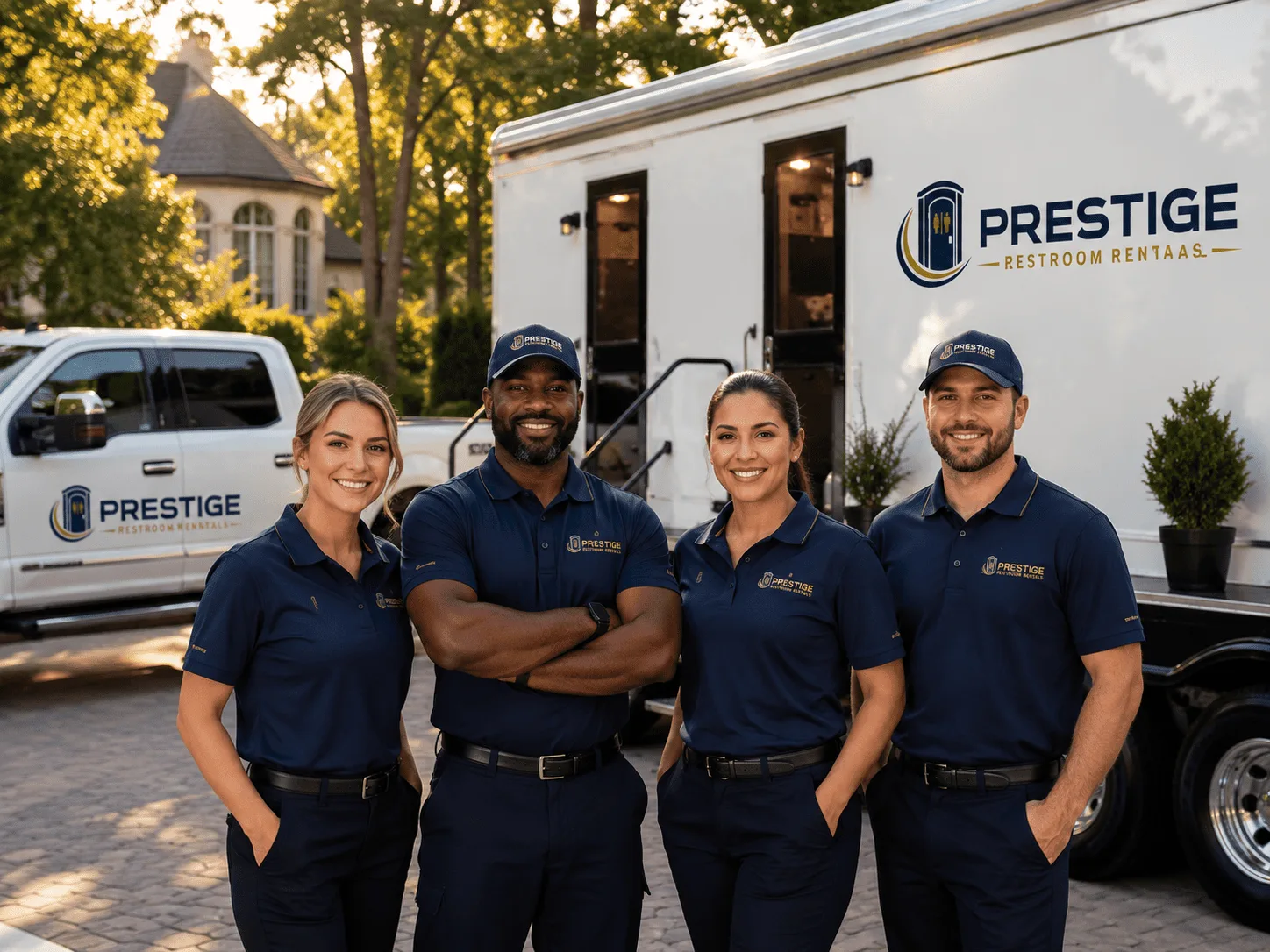 Trusted Luxury Portable Restrooms company in Levant, KS
